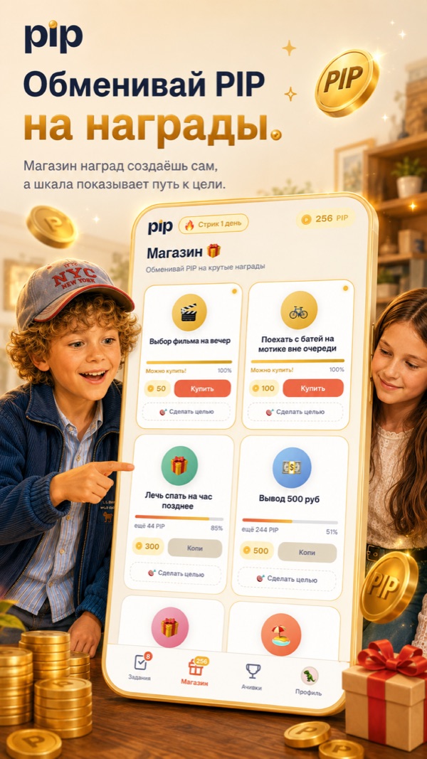 Магазин наград